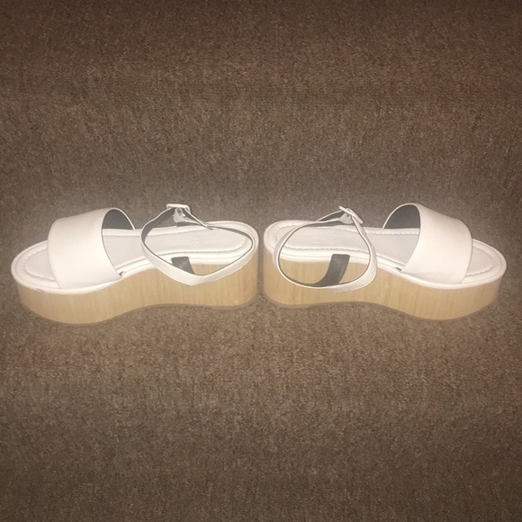 🇫🇷NWT Authentic Robert Clergerie White Platform Sandals - Picture 2 of 8